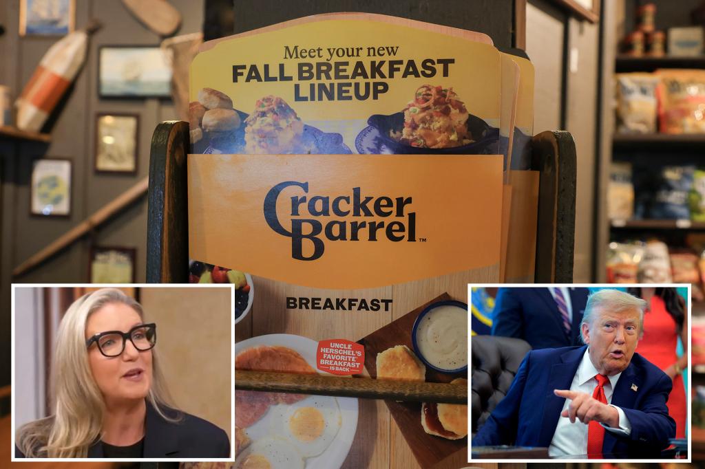 Trump shares straightforward suggestions with Cracker Barrel following backlash from their controversial rebranding.