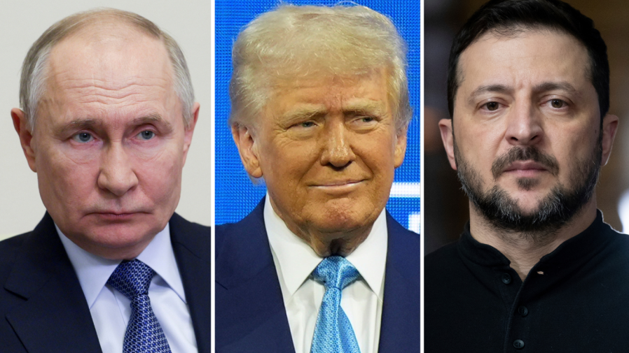 Trump shows support for Putin while Zelensky visits the White House