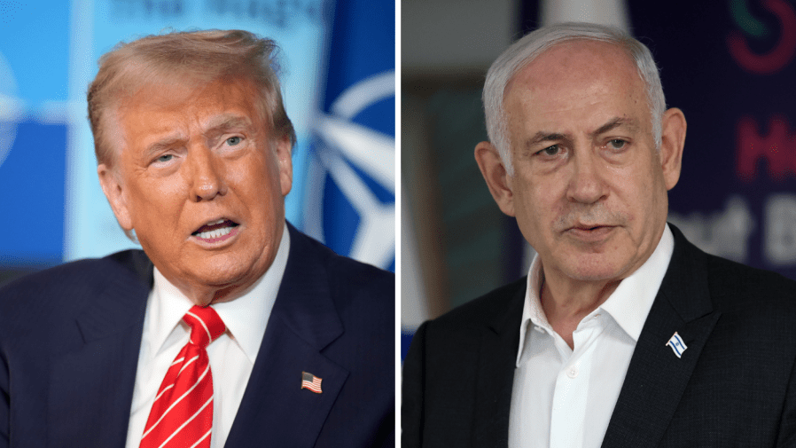 Trump subtly approves Israel's actions in Gaza.