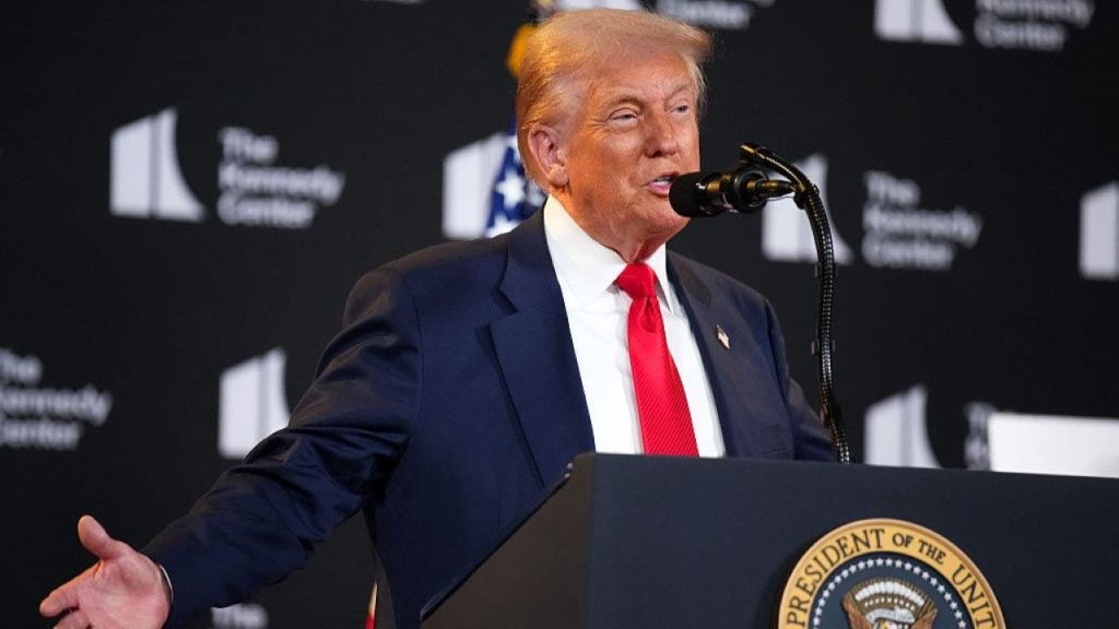 Trump suggests invoking a national emergency to maintain authority over the DC police.