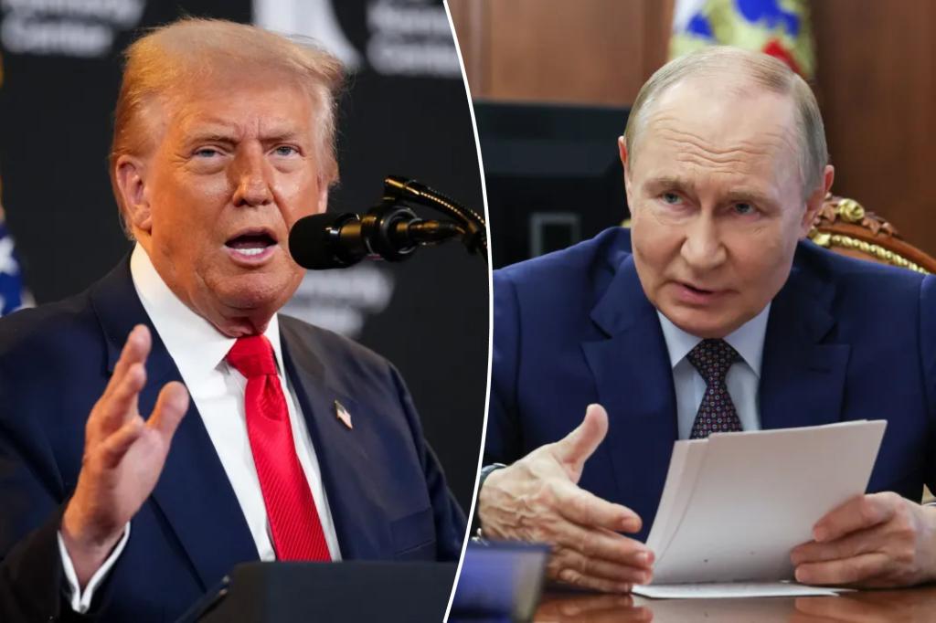 Trump suggests there is a '25%' likelihood that the Putin summit will not succeed