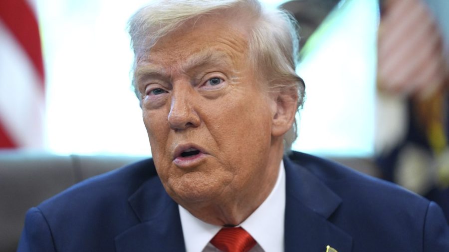 Trump supports Chinese students in the US, stating, "China is giving us a lot of money at the moment."