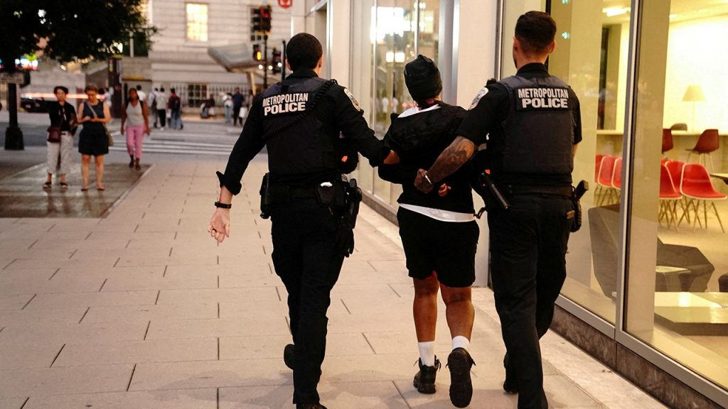 Trump takes control of D.C. police as youth crime rises sharply throughout the city.