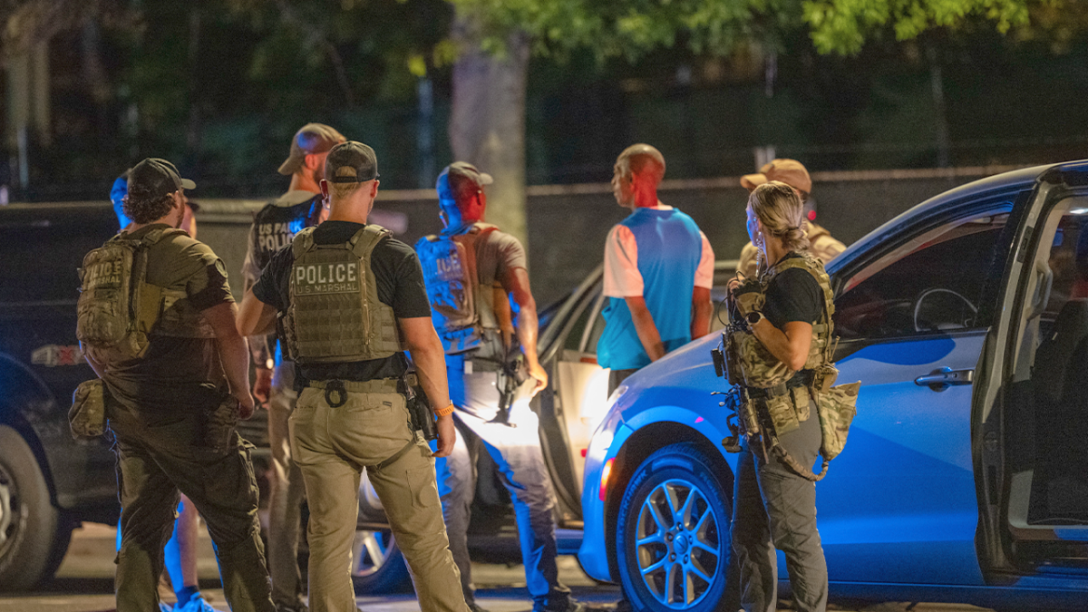 Trump takes control of D.C. police, with 103 arrests made since the recent enforcement actions.