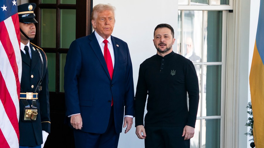 Trump to meet Zelensky ahead of a larger European session