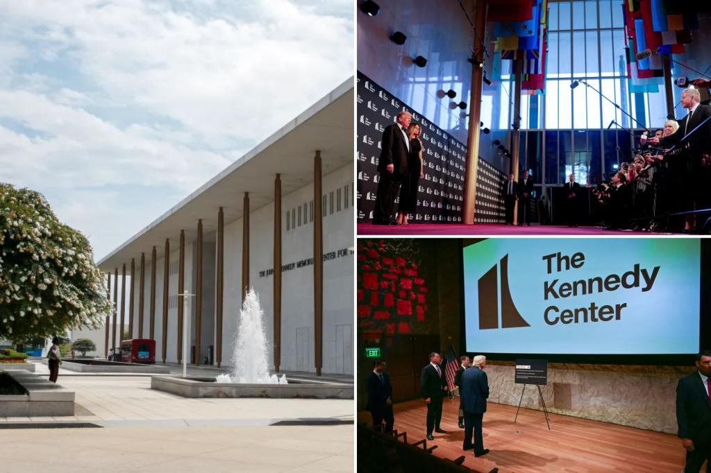 Trump will attend the Kennedy Center as award recipients are revealed