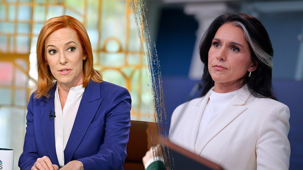 Tulsi Gabbard criticizes Jen Psaki for her remarks on prayer following the school shooting.