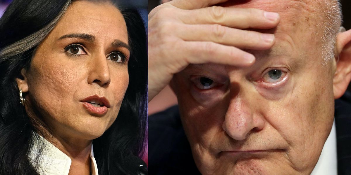 Tulsi Gabbard reveals a declassified document linking James Clapper to Russiagate