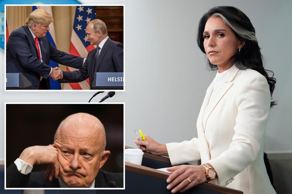 Tulsi Gabbard revokes 37 security clearances due to an intelligence report ordered by Obama that initiated Russiagate