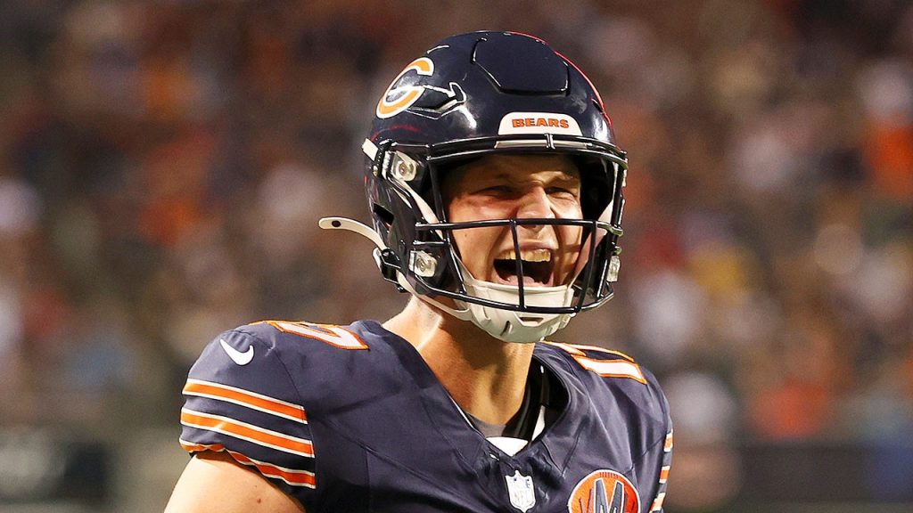 Tyson Bagent gets emotional about Bears' $10 million contract extension