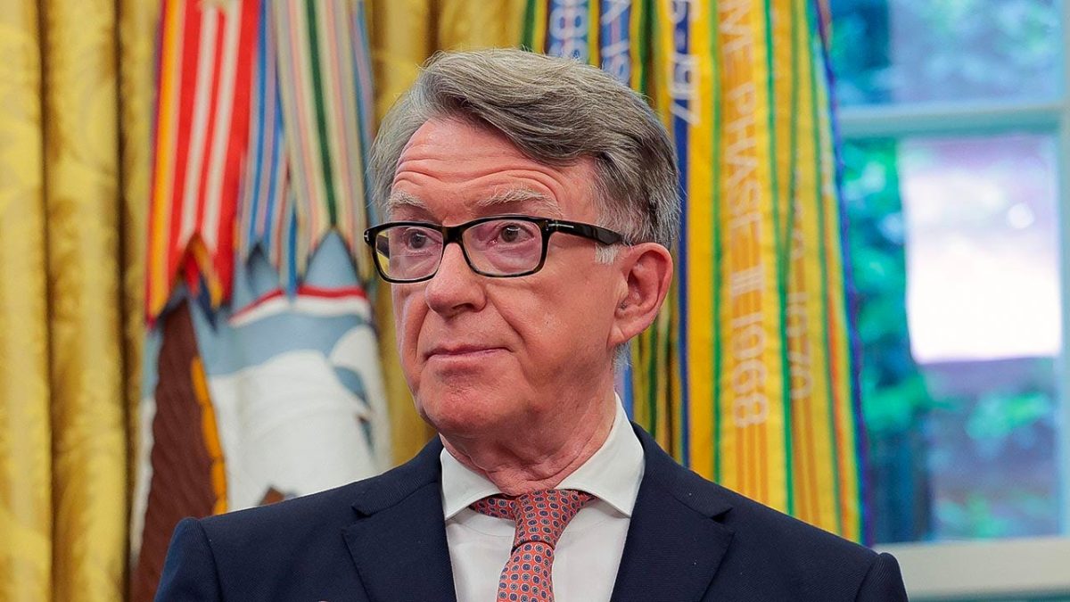 UK ambassador Peter Mandelson advocates for the Super Bowl to take place in Britain