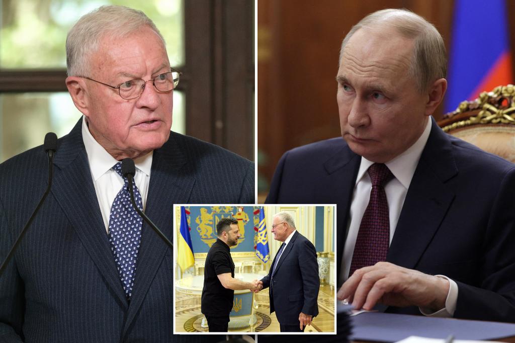 Ukrainians celebrate Trump envoy Keith Kellogg as 'St. Kellogg'