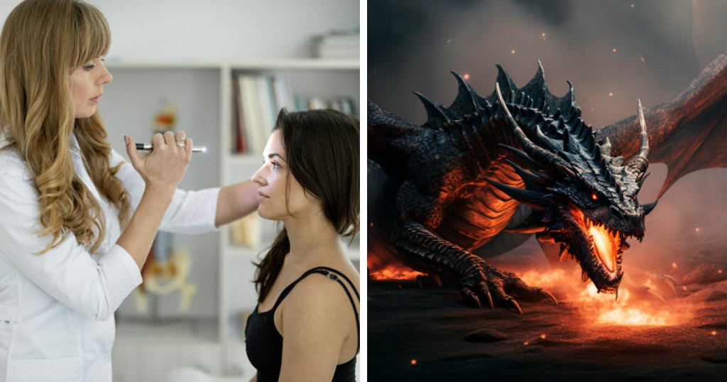 Uncommon Condition Causes Woman to See Dragons Instead of Humans