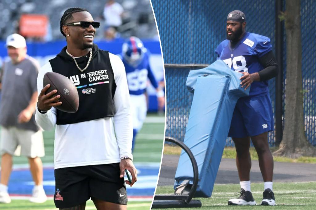 Updates on injuries to Andrew Thomas and Malik Nabers of the Giants