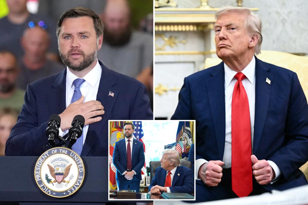 Vance prepared to take over the presidency if anything happens to Trump