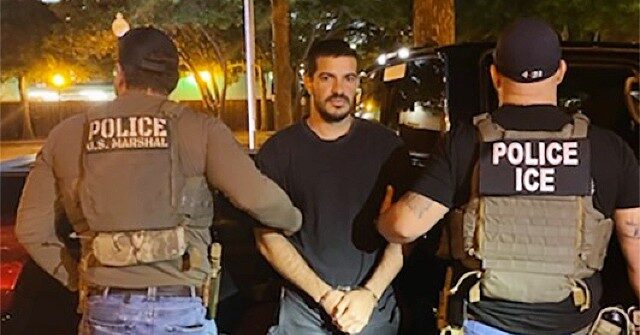 Venezuelan Torture Suspect Released Due to Biden Policies Weeps During ICE Arrest in Texas