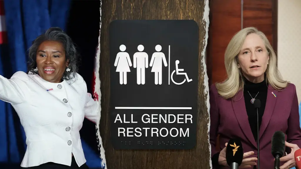 Virginia GOP candidates emphasize biology in school bathroom debate, while Democrats avoid the topic.