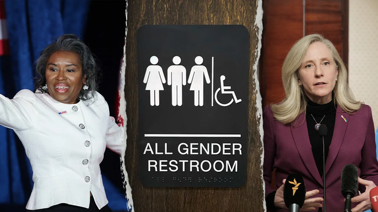 Virginia GOP candidates emphasize biology in school bathroom debate, while Democrats avoid the topic.
