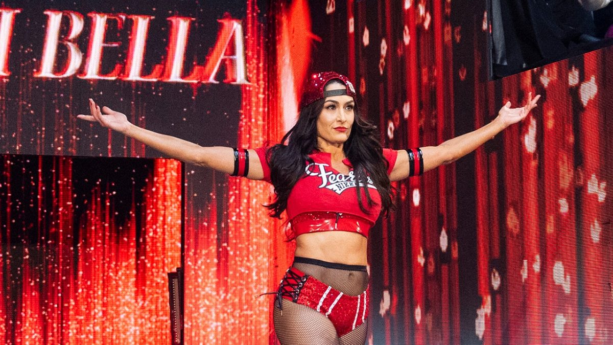 WWE star Nikki Bella reveals she experienced a breast implant injury during RAW.