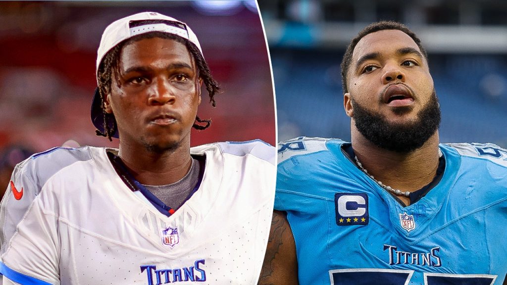 Ward and Simmons' altercation leads the entire Titans squad to run in 96-degree weather