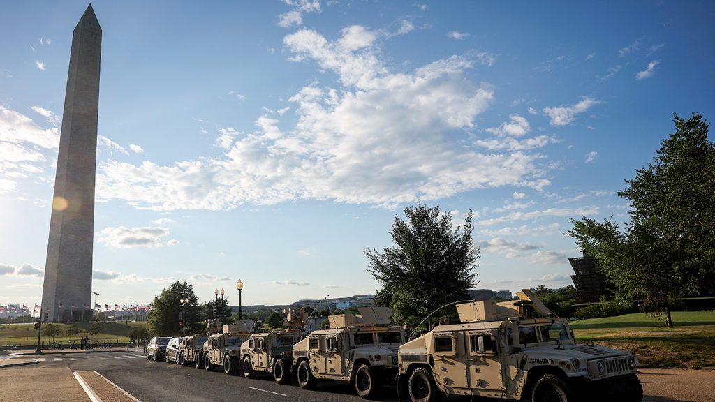 West Virginia sends National Guard to D.C. for Trump project