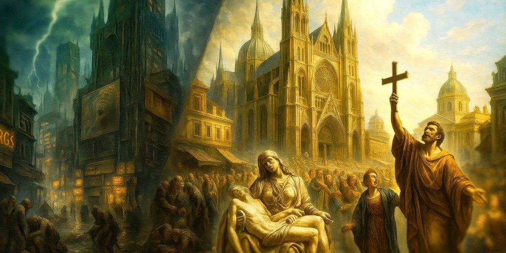 What occurs when the United States loses its Christian identity