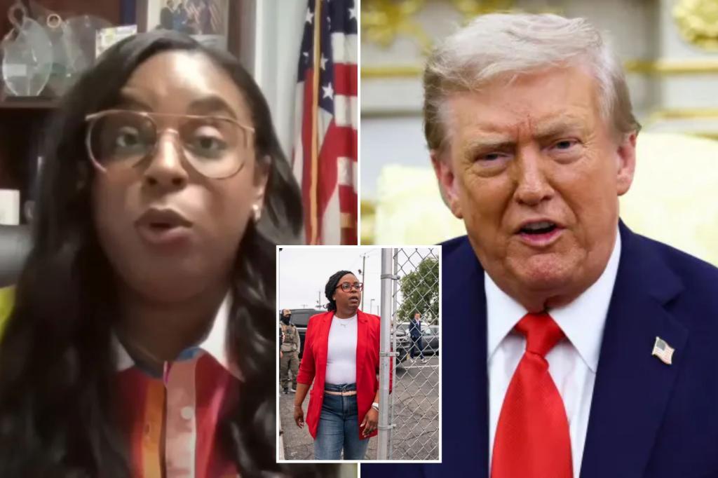 White House ridicules NJ Democratic Representative LaMonica McIver after her assertion that 'Liberation Day' is 'racist' and a signal for 'white power'