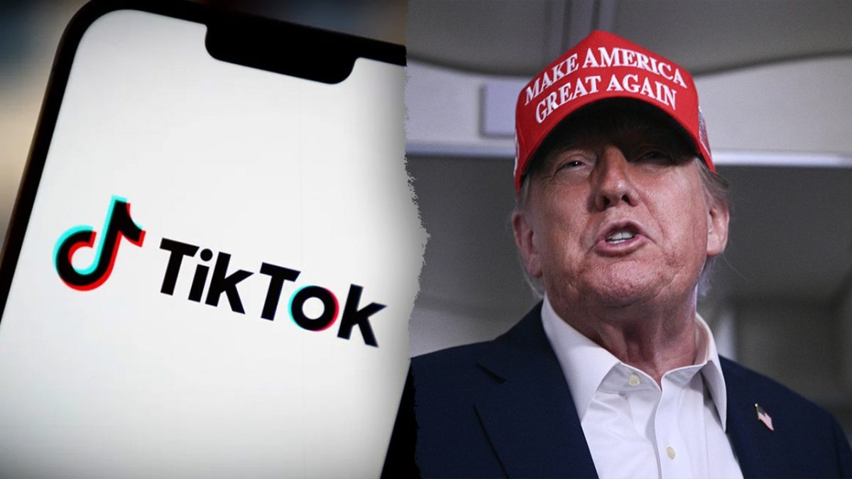 White House starts an official TikTok account featuring a video of Trump.