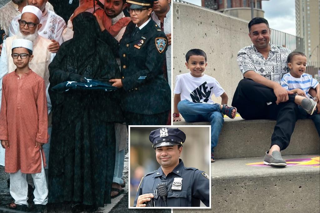 Wife of murdered NYPD officer Didarul Islam welcomes a baby boy