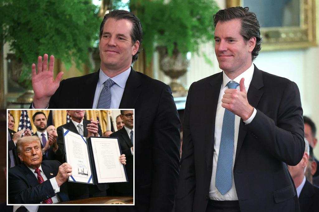 Winklevoss twins provide additional information in Gemini IPO application