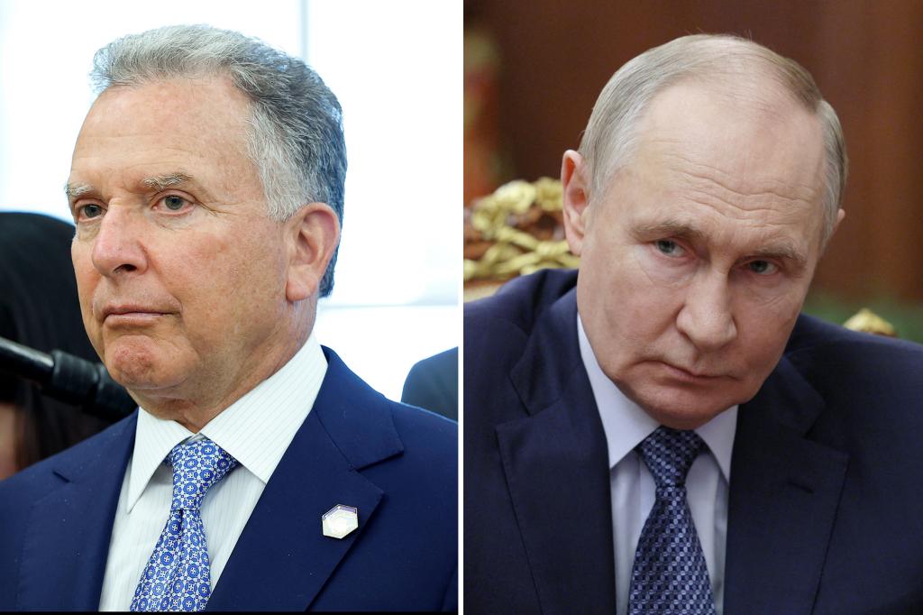 Witkoff advised to adopt a firm stance with Putin in crucial meeting to resolve Ukraine conflict before sanctions are imposed