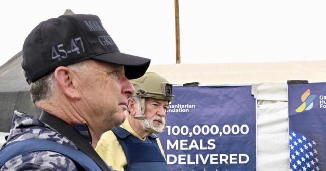 Witkoff and Huckabee Visit Gaza Humanitarian Foundation at the 100 Million Meal Milestone