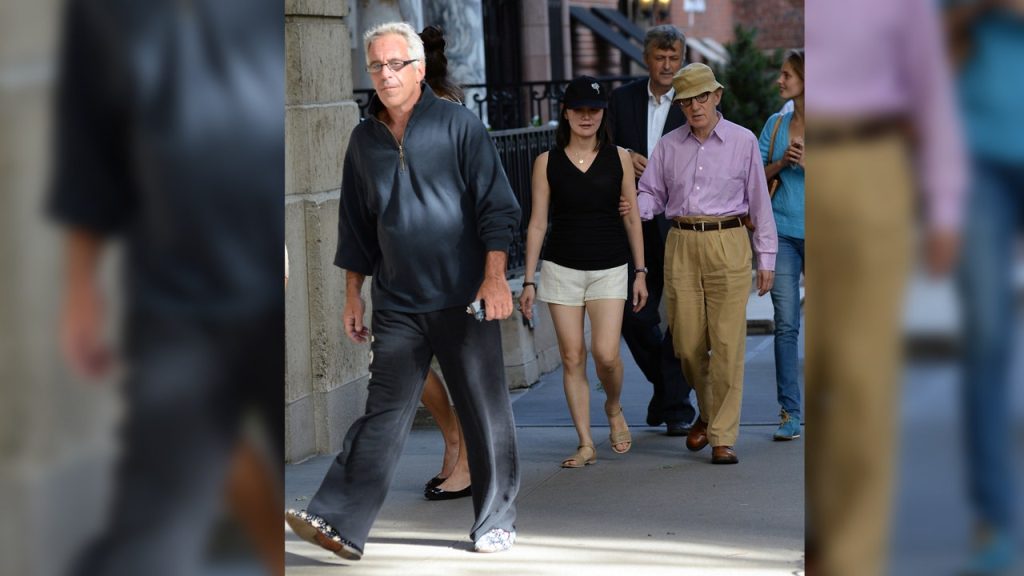 Woody Allen complimented Jeffrey Epstein's dinner gatherings in a supposed birthday letter.