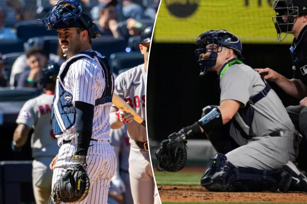 Yankees continue to support Austin Wells as catcher despite Ben Rice's progress.