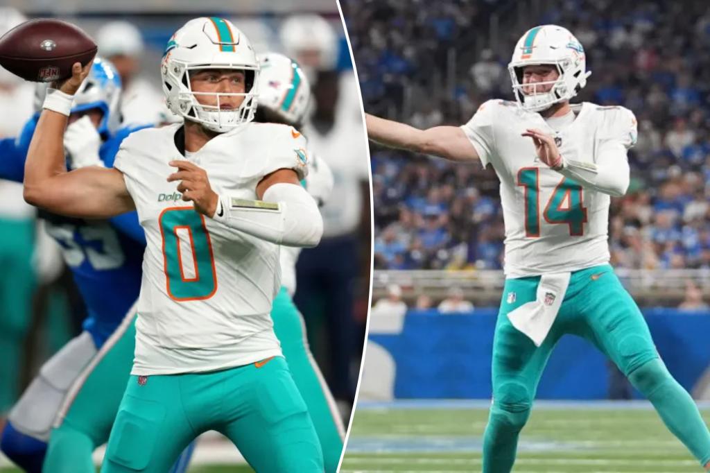 Zach Wilson and Quinn Ewers shine on a remarkable day for the Dolphins