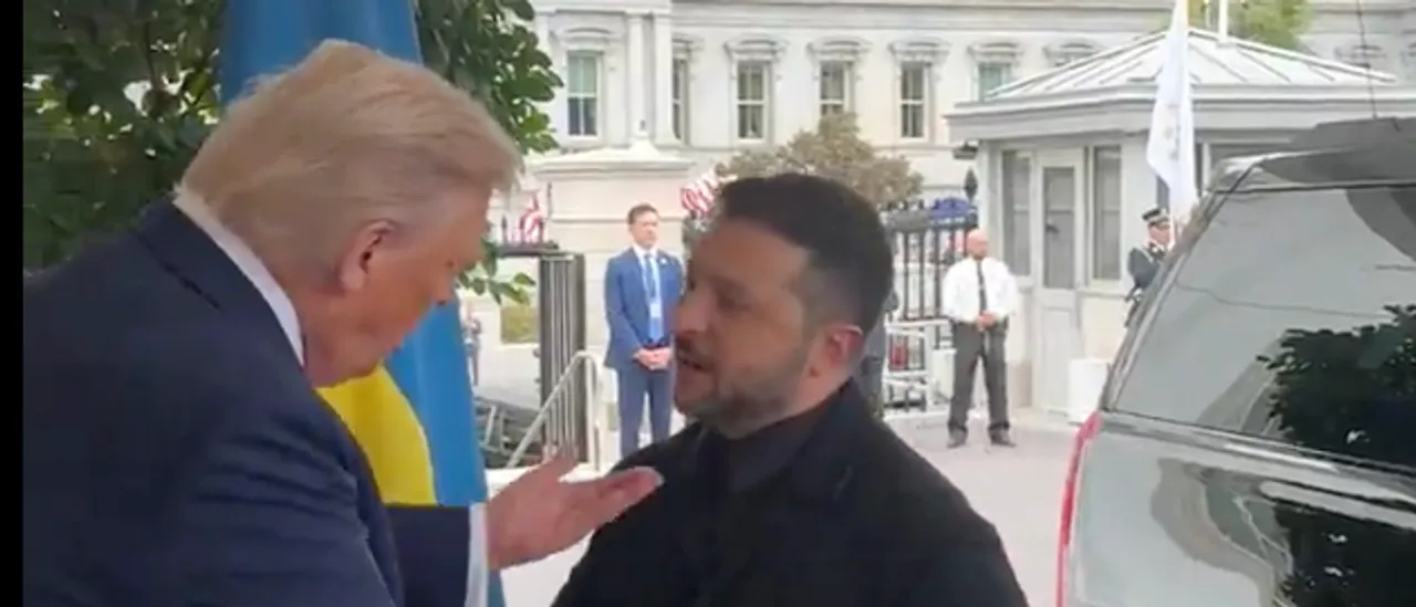 Zelenskyy Stuns Trump by Wearing a Suit at the White House