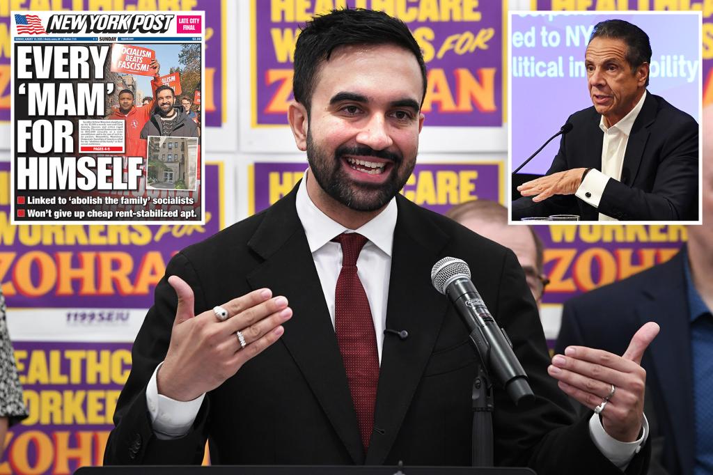 Zohran Mamdani criticizes Cuomo's plan to prevent the privileged from accessing rent-stabilized housing, but shows no indication of relinquishing his own.