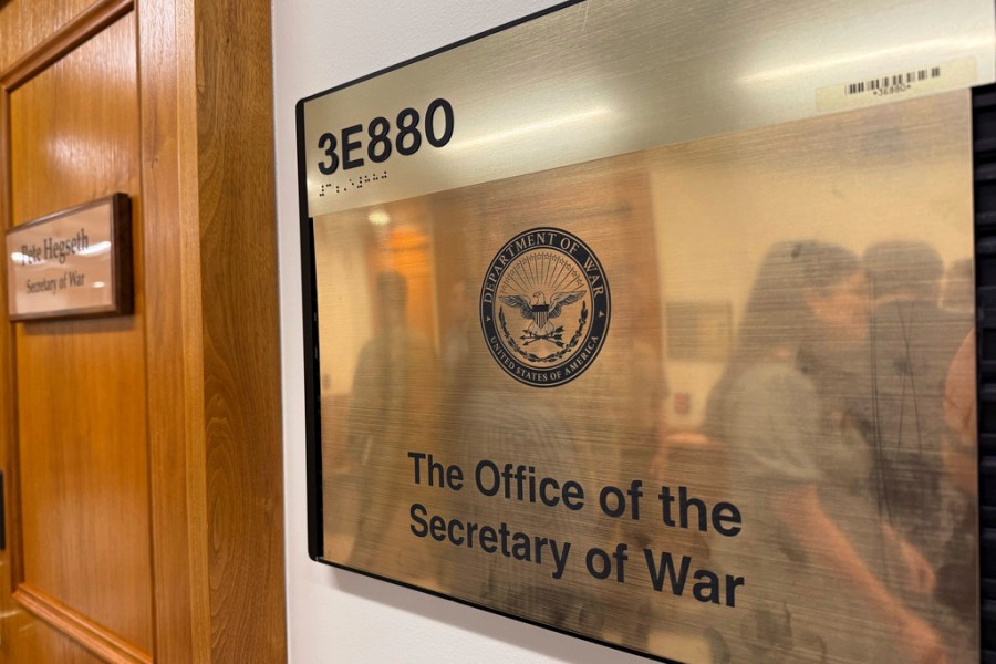 ‘Department of War’ conveys the incorrect impression