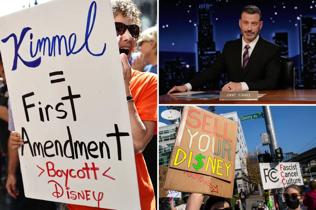 1.7 million discontinued Disney+, Hulu, and ESPN after Jimmy Kimmel's suspension