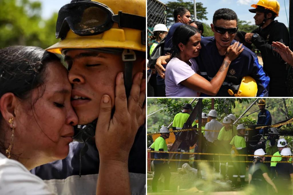 23 miners trapped in Colombian gold mine for nearly 2 days are saved