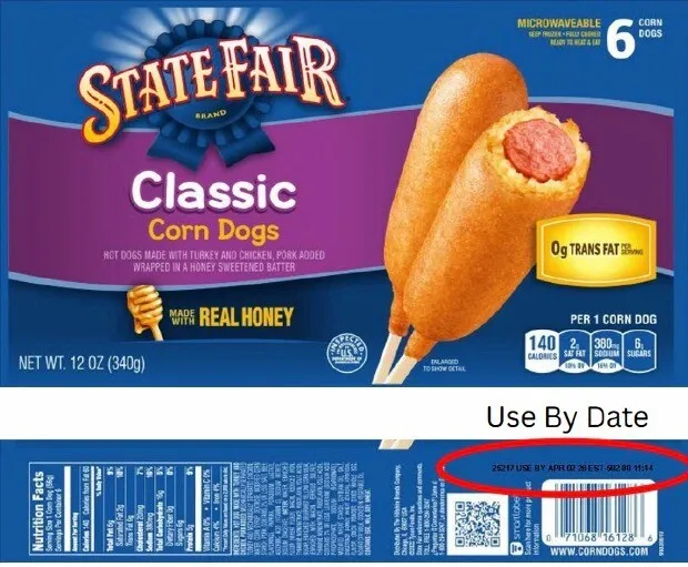 58 million pounds of corn dogs and sausage-on-a-stick items recalled due to wood fragments