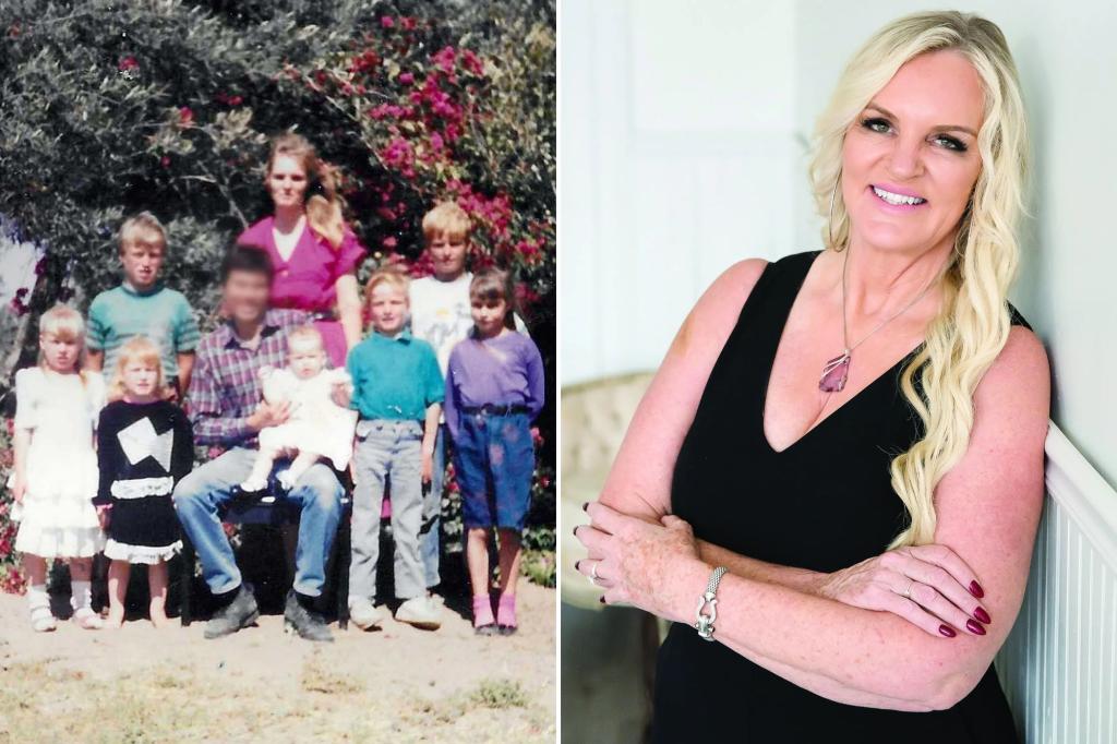 A courageous woman left a polygamist group after nearly two decades of marriage and nine children.