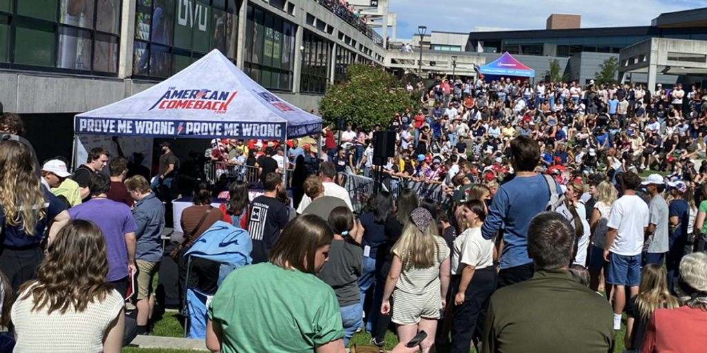 A witness claims there was a shooter on a rooftop.