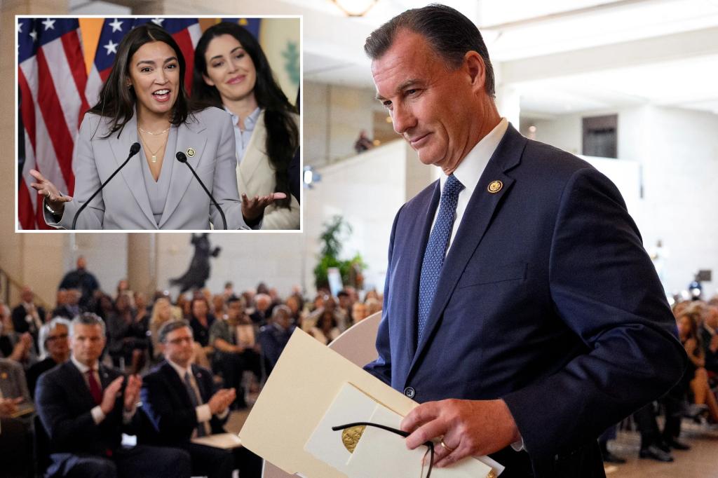 AOC criticizes fellow Democrat Tom Suozzi in an unexpected fundraising appeal