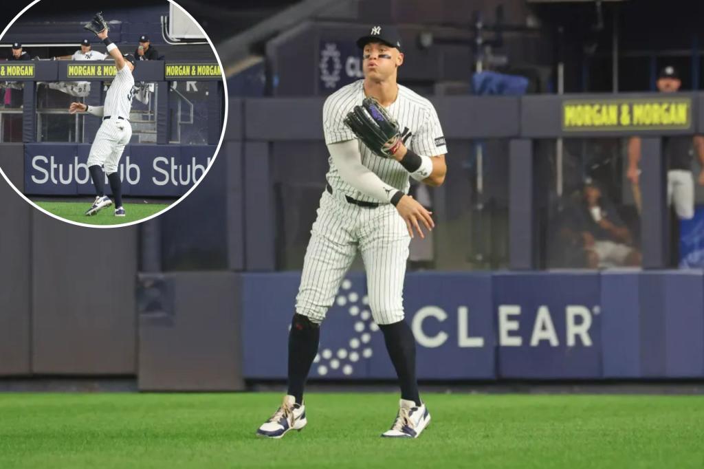 Aaron Judge from the Yankees states he is fit to play in the outfield.