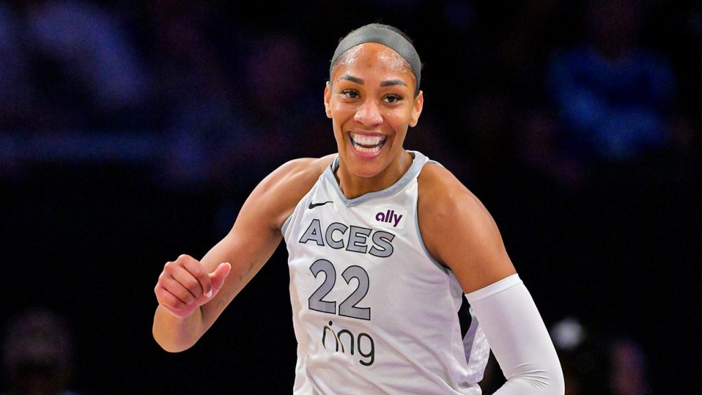 A'ja Wilson sets a record in the WNBA by winning her 4th MVP award this season