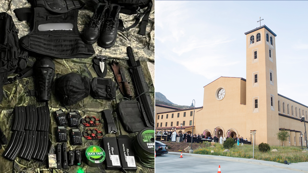 Alabama man taken into custody for reportedly threatening a California monastery with a weapon