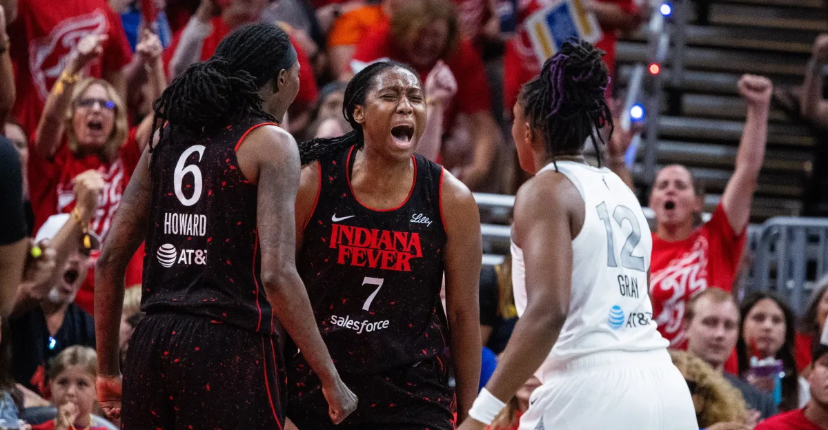 Aliyah Boston's strong Game 4 effort keeps the Fever from being eliminated.