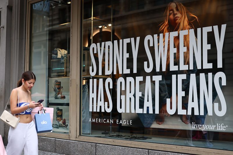 American Eagle shares rise almost 30% after Sydney Sweeney advertisements stir debate
