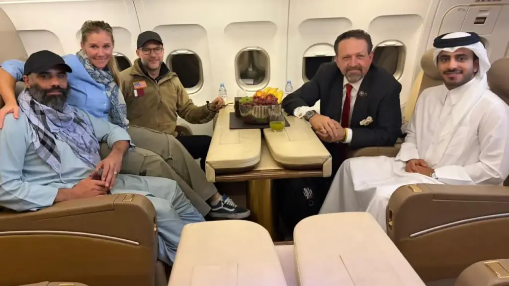 Amir Amiri, a U.S. citizen, has been freed from Afghanistan following discussions in Qatar.